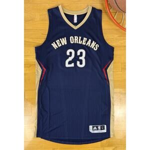 Anthony Davis Adidas Rev 30 Team Issued New Orleans Pelicans Basketball Jersey L